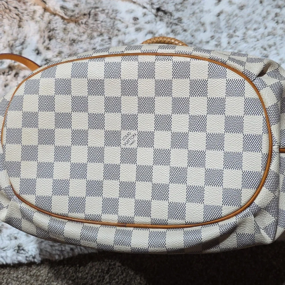 Louis Vuitton Damier Azur Riviera Handbag 2 Way - Picture 6 of 17